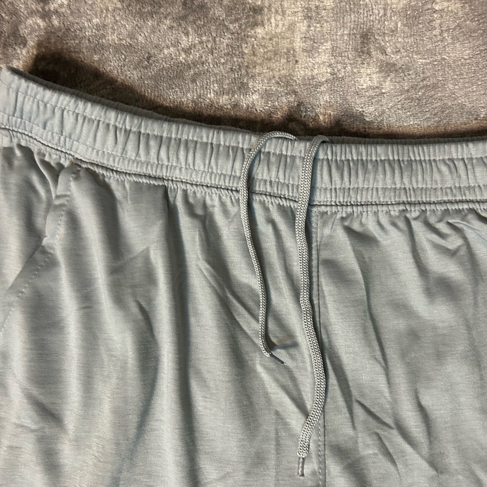 adidas Men's Light Gray Athletic Shorts